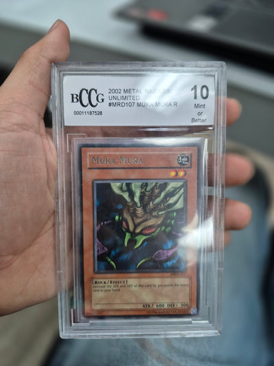 Muka Muka R 2002 2002 Yu-Gi-Oh Metal Raiders Unlimited BCCG 10.0