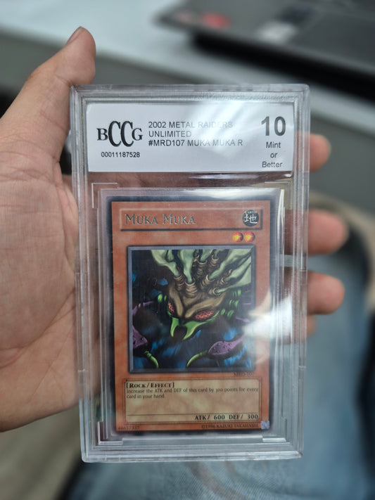 Muka Muka R 2002 2002 Yu-Gi-Oh Metal Raiders Unlimited BCCG 10.0
