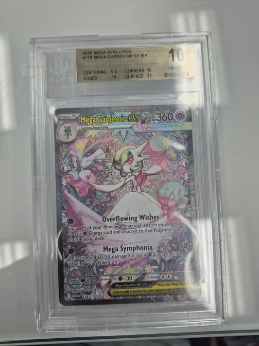 Mega Gardevoir ex SIR 2025 2025 Pokemon TCG Mega Evolution BGS 10.0