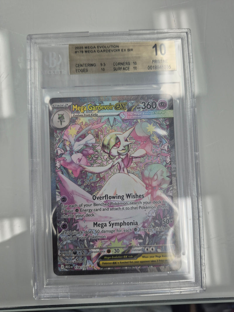Mega Gardevoir ex SIR 2025 2025 Pokemon TCG Mega Evolution BGS 10.0
