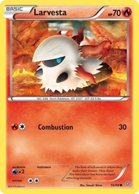 Larvesta - XY - Ancient Origins - 16/98