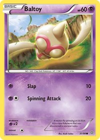 Baltoy (31) - XY - Ancient Origins - 31/98