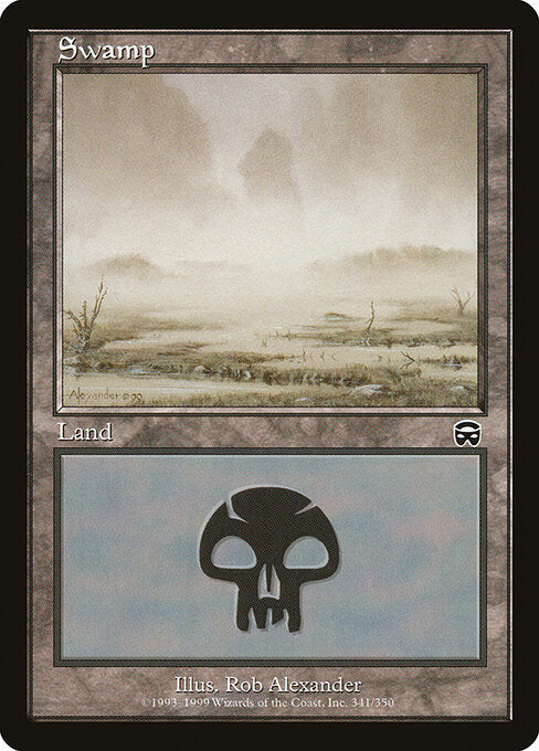 Swamp - Mercadian Masques - 341