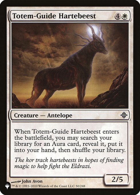Totem-Guide Hartebeest - The List - ROE-50