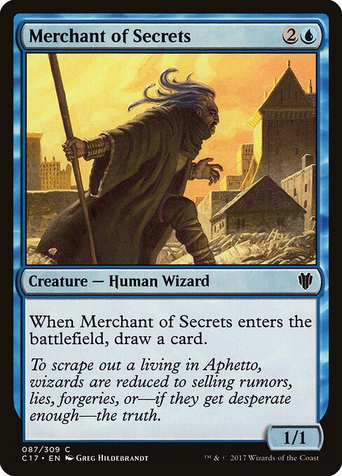Merchant of Secrets - Commander 2017 - 87