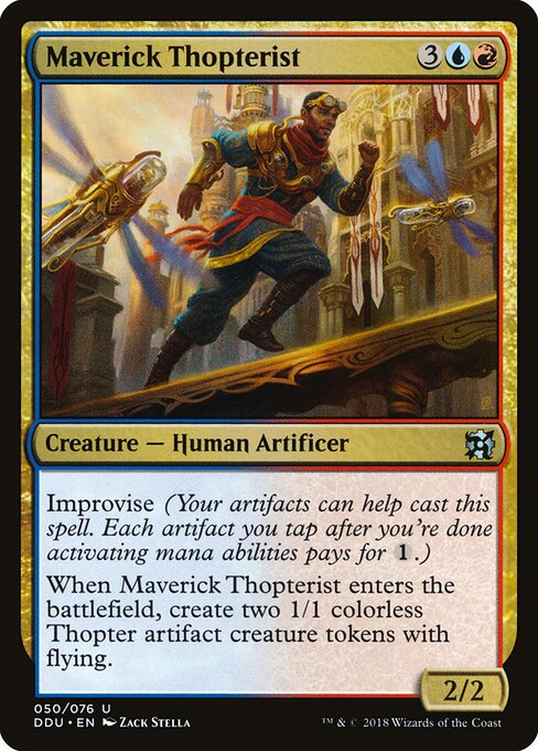 Maverick Thopterist - Duel Decks: Elves vs. Inventors - 50