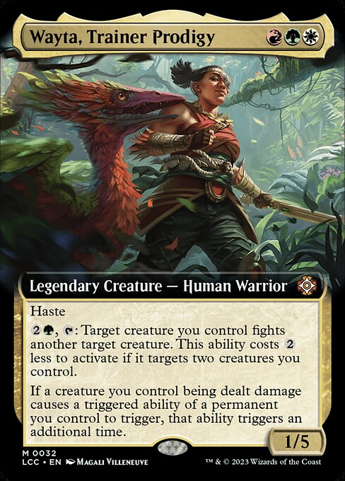 Wayta, Trainer Prodigy - The Lost Caverns of Ixalan Commander - 32