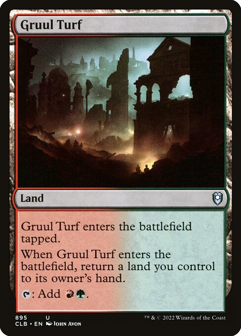 Gruul Turf - Commander Legends: Battle for Baldur's Gate - 895