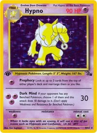Hypno (8) - Fossil - 08/62
