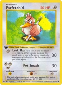 Farfetch'd - Base Set (Shadowless) - 027/102