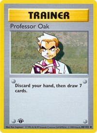 Professor Oak - Base Set (Shadowless) - 088/102