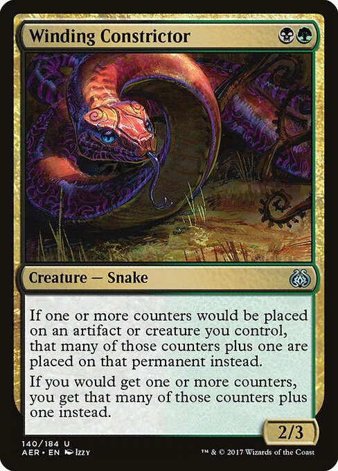 Winding Constrictor - Aether Revolt - 140