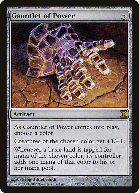 Gauntlet of Power - Time Spiral - 255