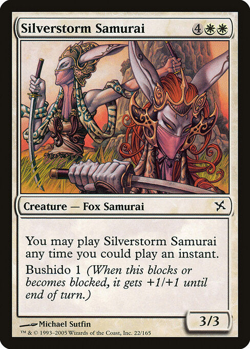 Silverstorm Samurai - Betrayers of Kamigawa - 22