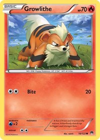 Growlithe - XY - BREAKpoint - 10/122
