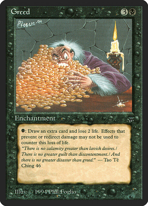 Greed - Legends - 101