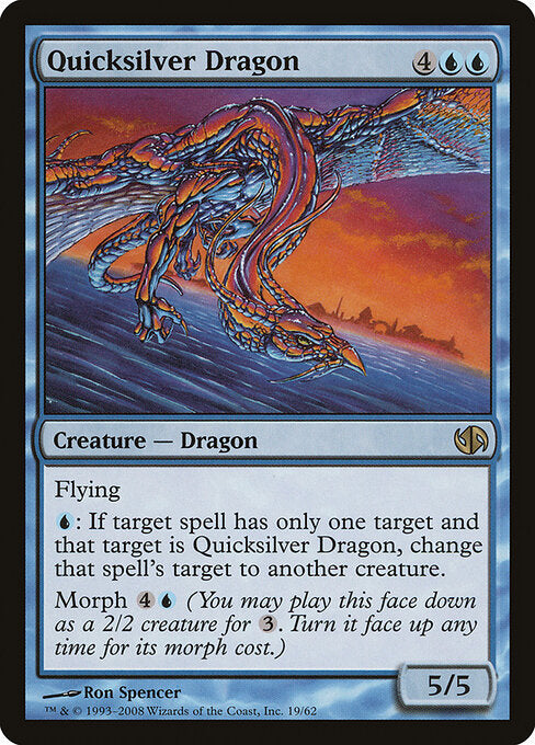 Quicksilver Dragon - Duel Decks: Jace vs. Chandra - 19