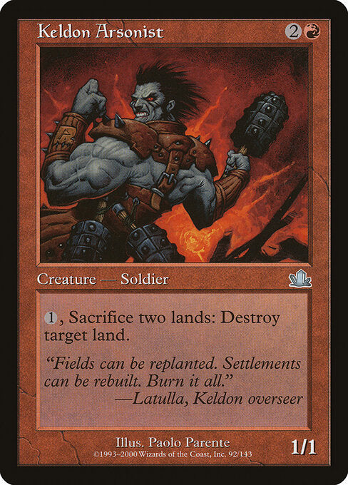 Keldon Arsonist - Prophecy - 92