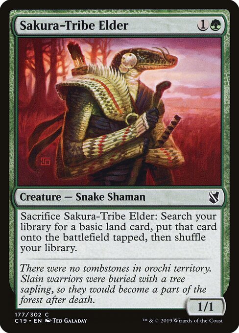 Sakura-Tribe Elder - Commander 2019 - 177