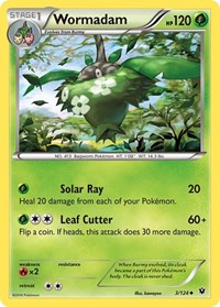 Wormadam (3) - XY - Fates Collide - 3/124
