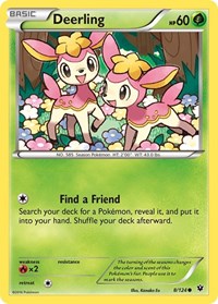 Deerling - XY - Fates Collide - 8/124