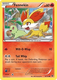 Fennekin (10) - XY - Fates Collide - 10/124