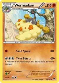 Wormadam (44) - XY - Fates Collide - 44/124