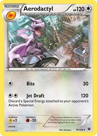 Aerodactyl - XY - Fates Collide - 76/124