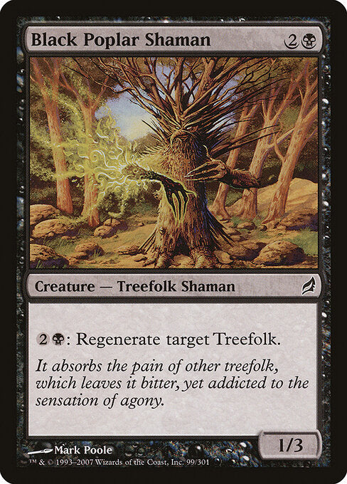 Black Poplar Shaman - Lorwyn - 99