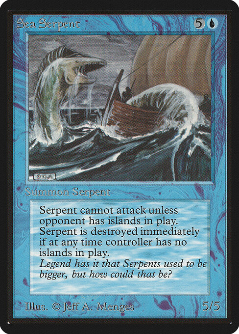 Sea Serpent - Limited Edition Beta - 77