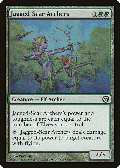 Jagged-Scar Archers - Duels of the Planeswalkers - 72