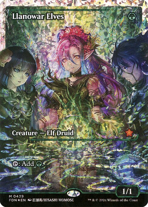 Llanowar Elves - Foundations - 439