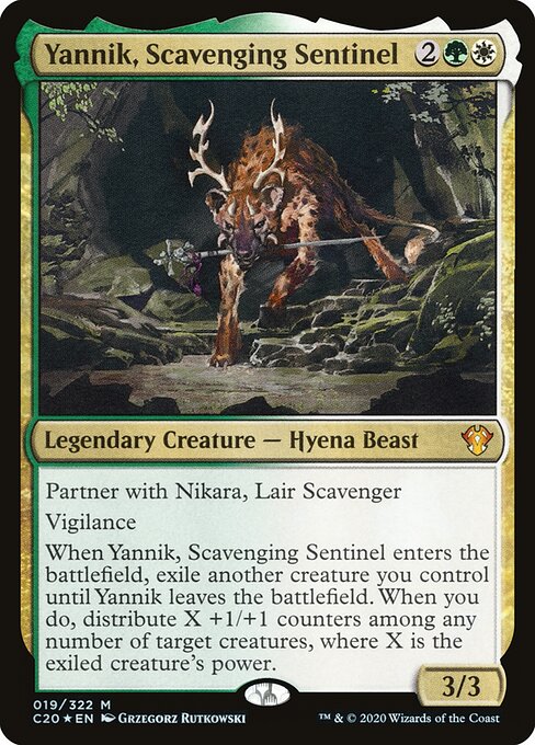 Yannik, Scavenging Sentinel - Commander 2020 - 19