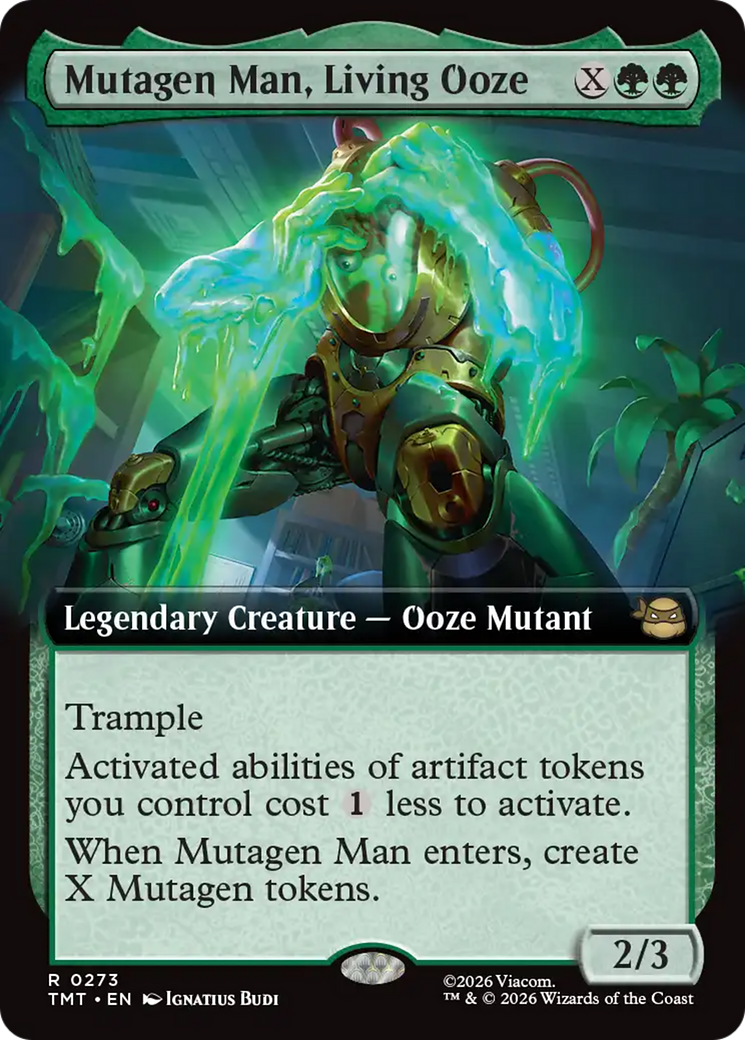 Mutagen Man, Living Ooze (Extended Art) [Teenage Mutant Ninja Turtles]