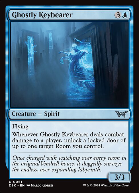 Ghostly Keybearer - Duskmourn: House of Horror - 61