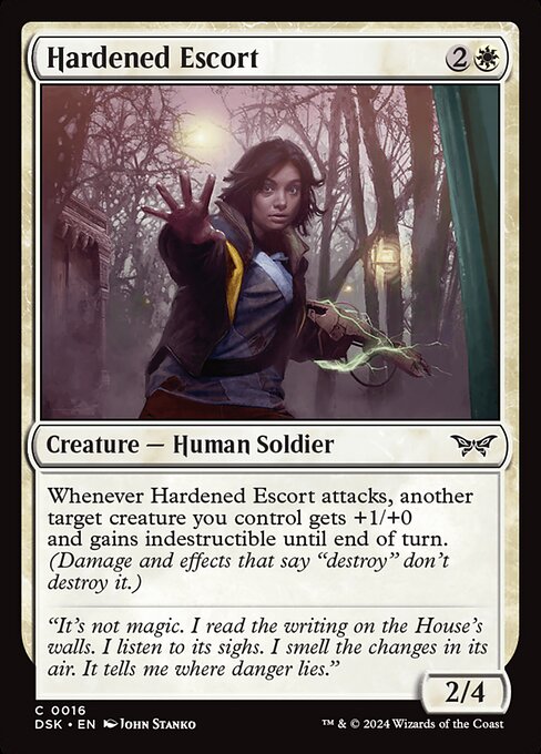 Hardened Escort - Duskmourn: House of Horror - 16