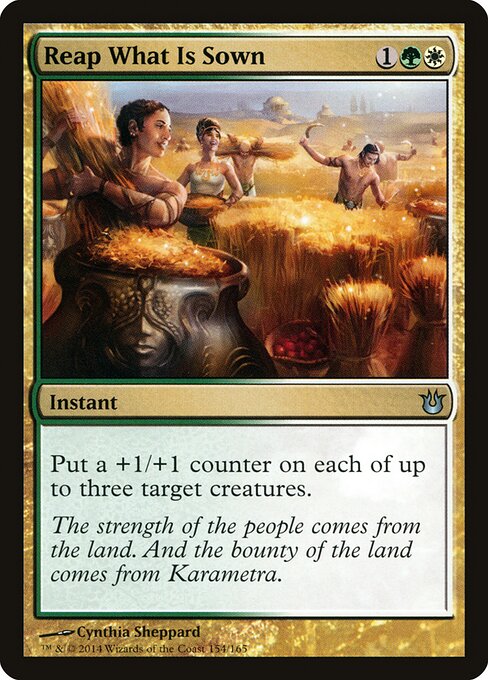 Reap What Is Sown - Born of the Gods - 154