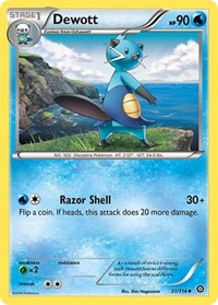 Dewott - XY - Steam Siege - 31/114