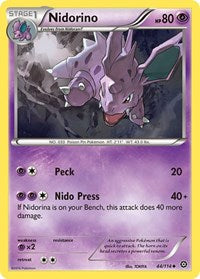 Nidorino - XY - Steam Siege - 44/114