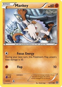 Mankey - XY - Steam Siege - 52/114