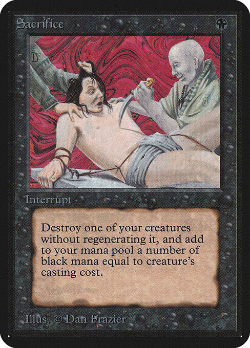 Sacrifice - Limited Edition Alpha - 124