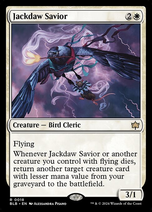 Jackdaw Savior - Bloomburrow - 18