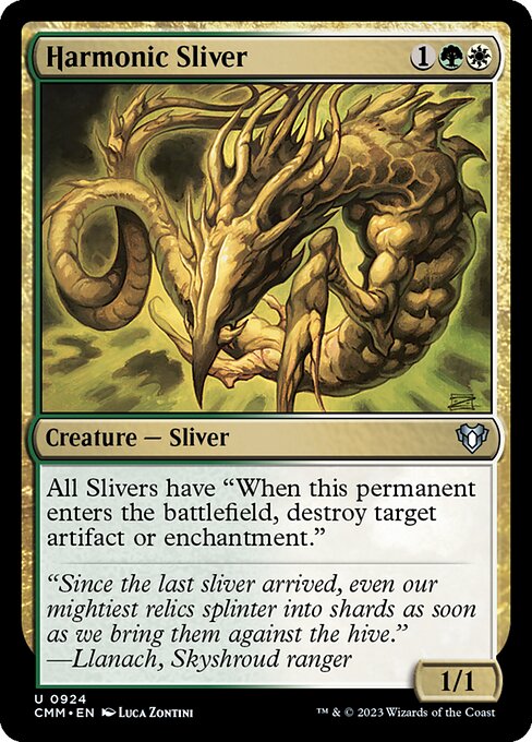 Harmonic Sliver - Commander Masters - 924