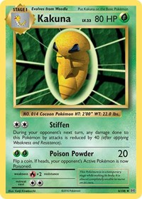 Kakuna - XY - Evolutions - 6/108