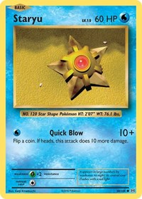Staryu - XY - Evolutions - 30/108