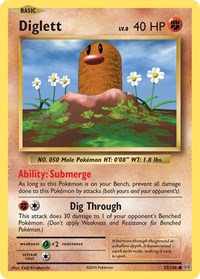 Diglett - XY - Evolutions - 55/108