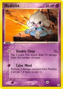 Meditite - EX Battle Stadium - 65