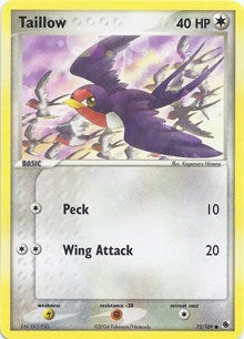 Taillow - EX Battle Stadium - 72