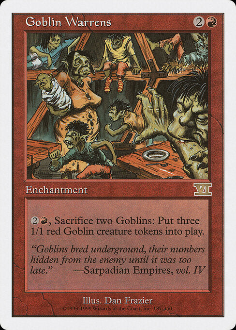 Goblin Warrens - Classic Sixth Edition - 187