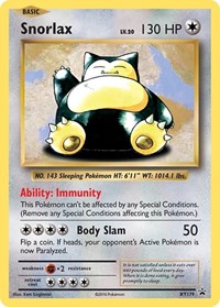 Snorlax - XY179 - XY Promos - XY179